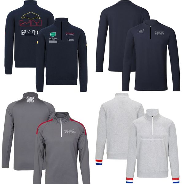 2023 neue F1 Hoodie Herren Frühling Sweatshirts Formel 1 Racing Team Zipper Langarm Sweat Shirts Herbst Winter Warme Sportswear mantel