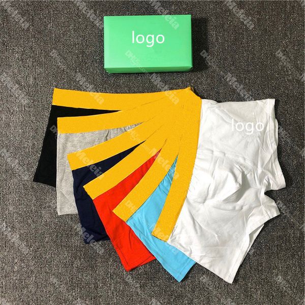 Mens cueca cueca boxers shorts algodão sexy gay masculino cuuca boxeadores respiráveis ​​Novo homem de moda Man M-xxl