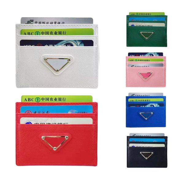 Luxury Designer credit card coin holder with Card Holders and Keychain - Unisex Fashion Pocket Organizer with Triangle Key Walletlets and Iciardi Leather Passport Holder