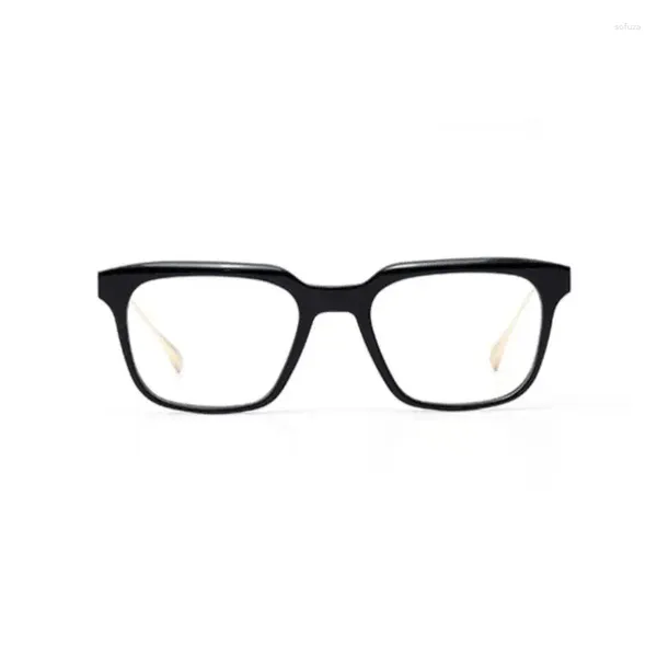 Güneş gözlüğü otantik argsan dtx123 moda gündelik kare erkek kadınlar güneş gözlükleri lüks iş uv400 berrak lens premium erkek çift gözlük