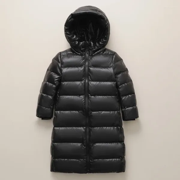 Unten Mantel Kinder Winter Jacken 2023 Mit Kapuze Kleinkind Jungen Puffer Feder Baby Mädchen Warme Schneeanzug Kinder Oberbekleidung Parkas