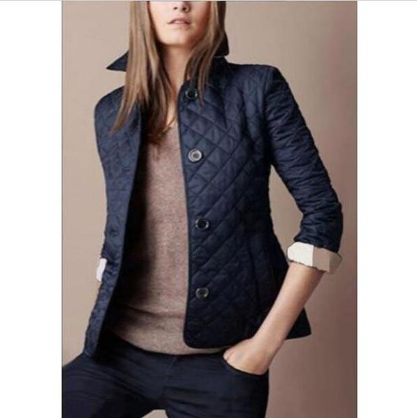 Giacche da donna firmate Donna Denim Donna Cappotti corti Autunno Primavera Stile Slim Per Giacca da donna Cappotto firmato con bottoni Abbigliamento classico L6