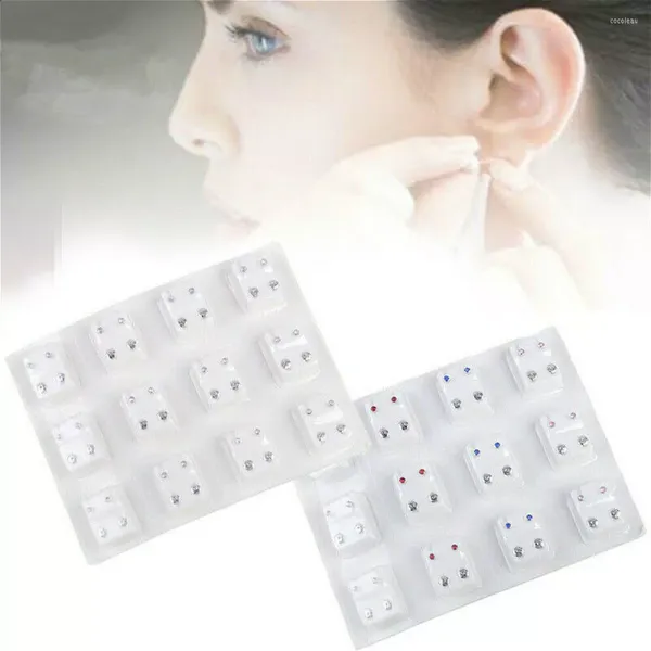 Brincos de garanhão pares de piercing de orelhas para miços especiais para kits de ferramentas de conjunto de aço jóias