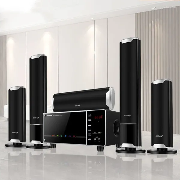 Комбинированные колонки Домашний телевизор Гостиная KTV Bluetooth-динамик Объемный звук 1000 Вт Высокая мощность 5.1 Театральный пакет Музыкальный центр