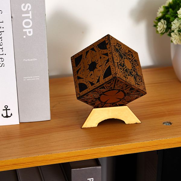 Oggetti decorativi Figurine 1 1 Hellraiser Puzzle Box Mobile Lament Horror Digital Film Series Hellraiser Cube IQ EQ Test Toy Bambini Regalo per adulti 230406