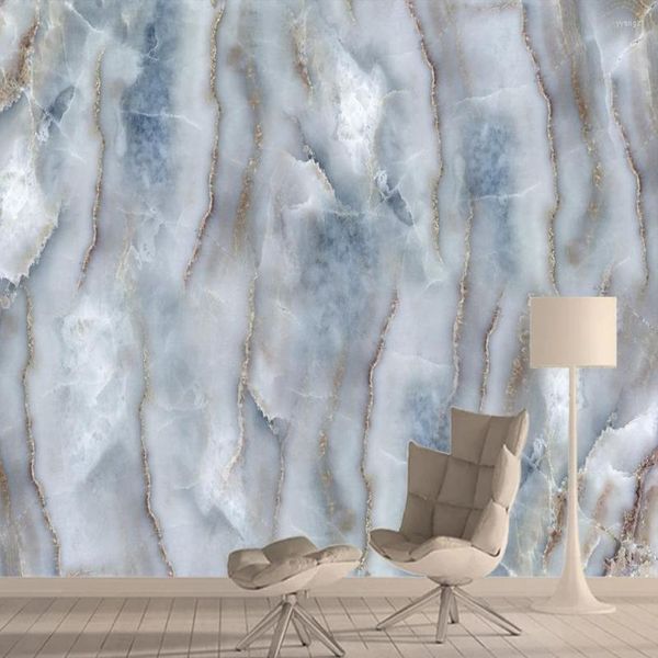 Duvar Kağıtları Mermer Tuğla Desen 3D Po Duran Duvar Kağıdı Oturma Odası Duvar Kağıtları Ev Dekor Peel Sopa Yatak Odası Kağıt
