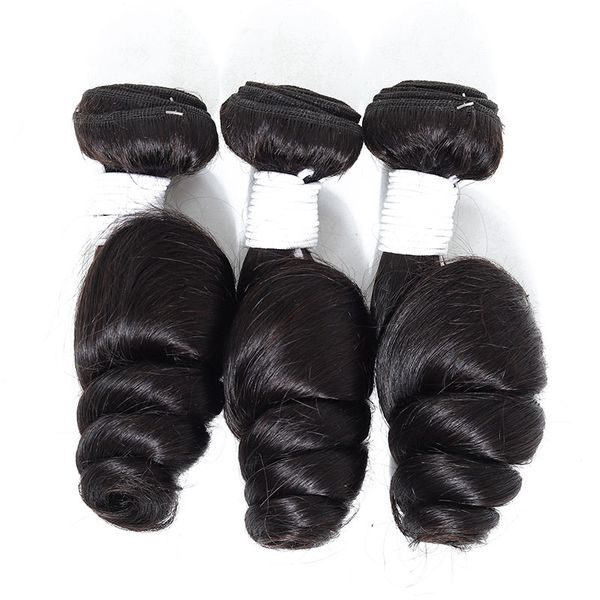 Extensão de cabelo indiano, alinhamento de queratina virgem, preço de fábrica, cor natural, onda solta, 100% cabelo feminino pode ser tingido