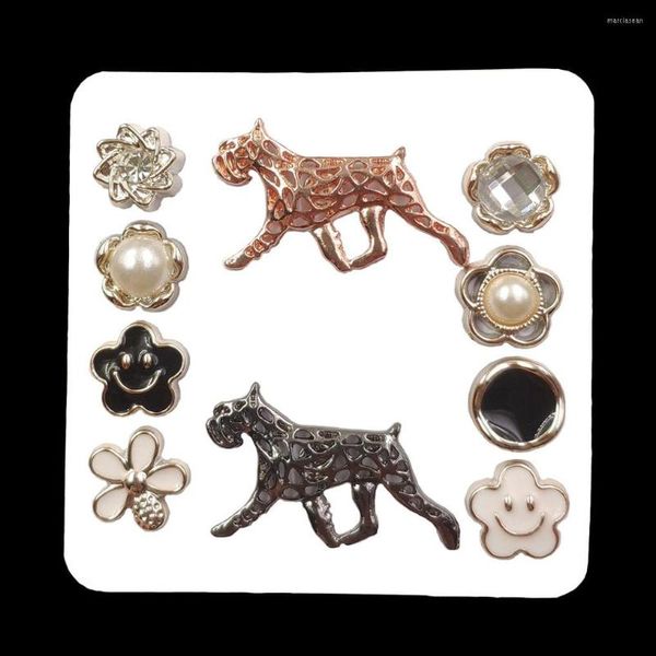 Broschen Schnauzer Akita Cane Corso Samojede Cocker Spaniel Original Hund Tierbrosche Pins Show Club Frauen Weibliches Geschenk Koreanisches Schmuckset