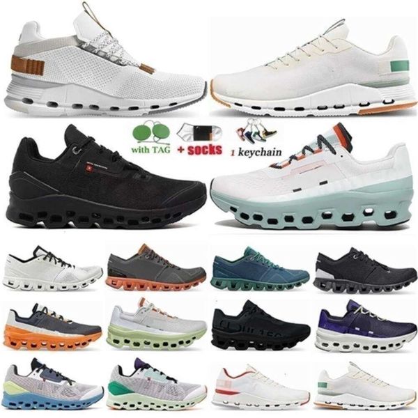 Tasarımcı Cloudstratus Cloudnova Form Ayakkabıları Cloudmonster des Chaussures Yardımcı Program Black Cream White Yastıklı Bulut Nova Spor Sakinleri X X3 Büyük Boy 3647 Eğitmenler