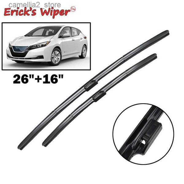 Tergicristalli Erick's Wiper LHD Spazzole tergicristallo anteriori per Nissan Leaf 2017 - 2023 Parabrezza Parabrezza Finestra Spazzole per pioggia 26 