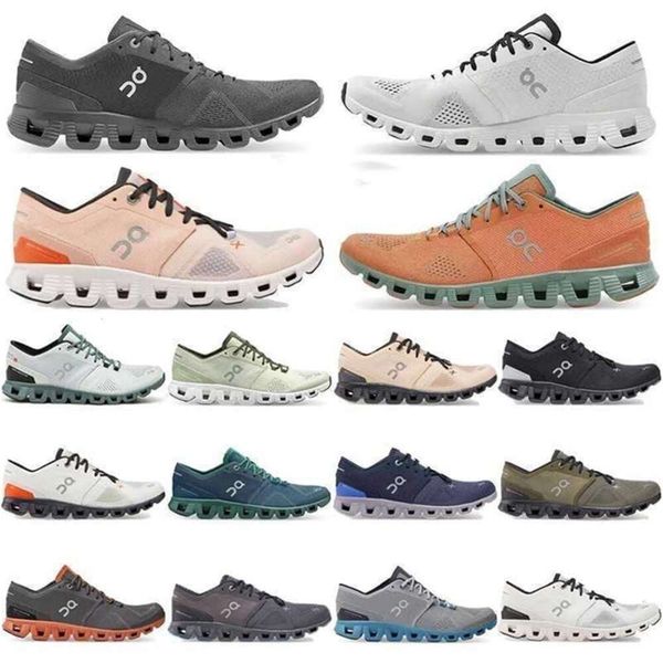 scarpe oncloud Scarpe da corsa Cloud X Cloud per uomini e donne su Rose Sand Swiss Engineering Allenamento e Cross Outdoor Scarpe da ginnastica sportive leggere