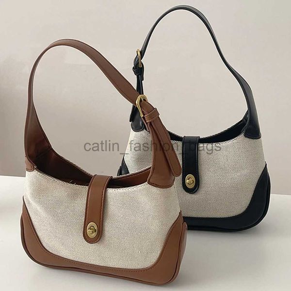 Umhängetaschen Französische Damen-Umhängetasche, bunte klassische Handtasche, multifunktionale Eistasche, Damen-Tagestasche, Designer-Tasche 2023catlin_fashion_bags