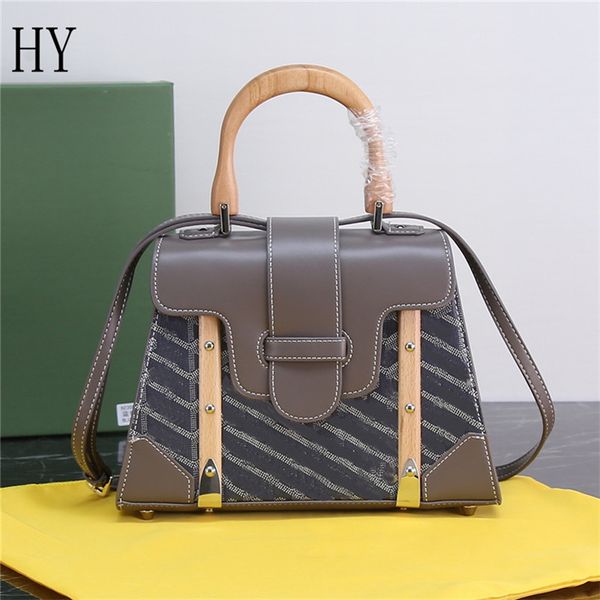 14 estilos cinza saigon sacos de moda feminina bolsa tote de embreagem padrão de dente de cachorro designer bolsas de couro senhora alça superior sacos de ombro