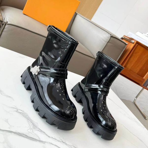 Mulheres meias botas designer silhueta bota tornozelo preto martin botas estiramento de salto alto metade do inverno grosso carta sapatos 35-42 11