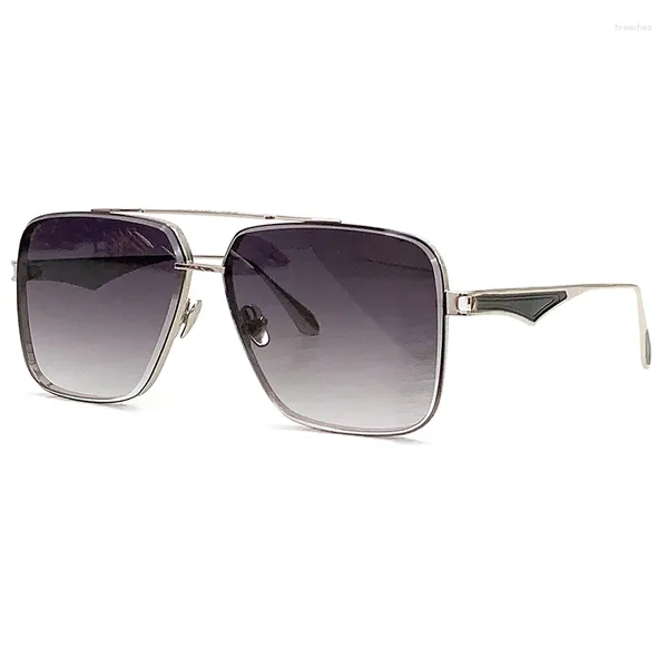 Occhiali da sole di lusso da uomo donna quadrati montatura grande occhiali da vista estivi lenti sfumate di colore confezione regalo occhiali da sole di alta qualità UV400