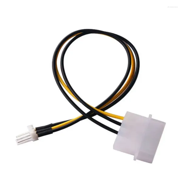 Cavi per computer 1000 pz 20 CM Ventola IDE 4 Pin Molex Maschio a 3 Cavo adattatore di alimentazione