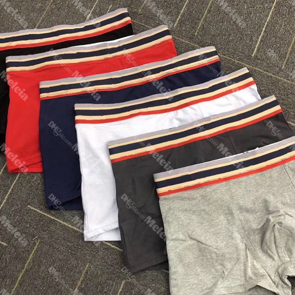 Mutande firmate per uomo Pantaloncini sexy in cotone ad asciugatura rapida Boxer stampati alla moda Biancheria intima traspirante Abbigliamento senza boxer Migliore qualità