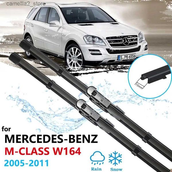 Spazzole tergicristallo per auto per Mercedes Benz Classe M ML W164 2005 2006 2007 2008 2009 2010 2011 Parabrezza Parabrezza Accessori auto Lavaggio Q231107