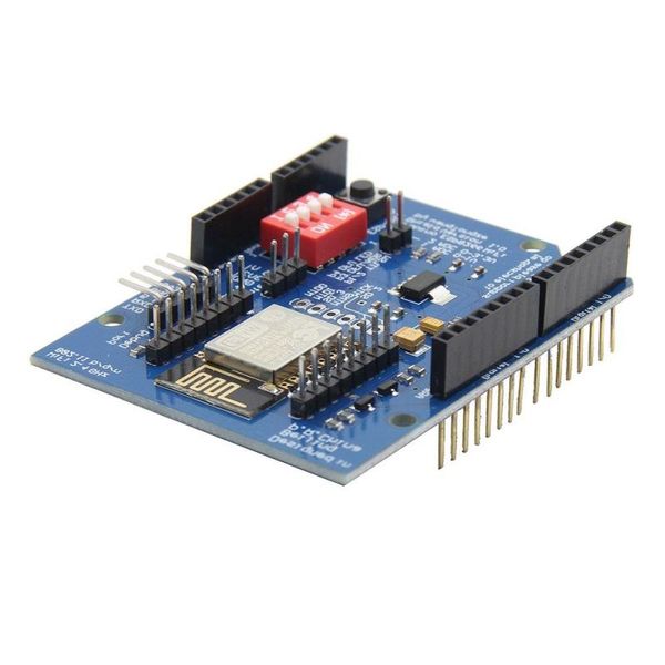 Freeshipping Demo PCBA Geliştirme DIY R 3 ESP8266 ESP-12E Seri Wi-Fice Kalkan Genişleme Kurulu XQMUG