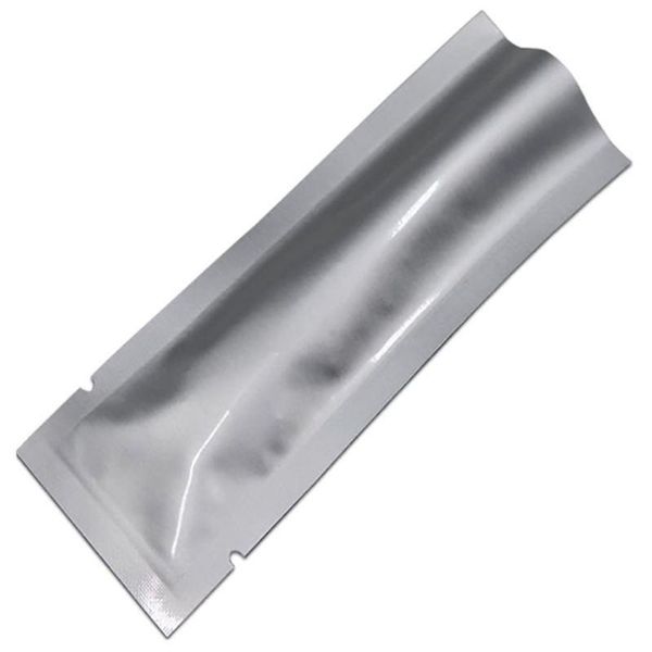 Серебряная сумка из чистой алюминиевой фольги, майларовые термосвариваемые пакеты для хранения закусок, упаковочные пакеты для продуктов, поделок Ihtpi
