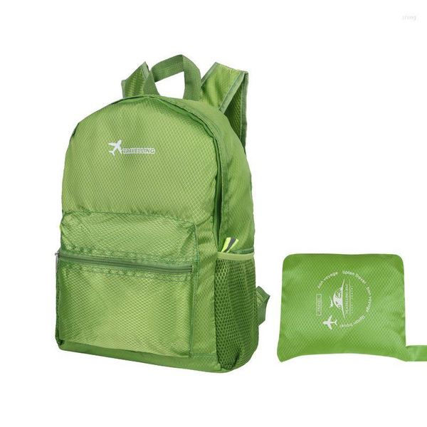 Mochila 25L 25L dobrável dobrável masculino de viagens à prova d'água de viagens femininas Campo de camping personalizado