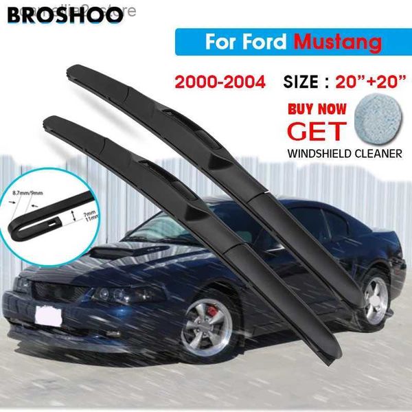 Limpadores de pára-brisa Lâmina de limpador de carro para Ford Mustang 20 
