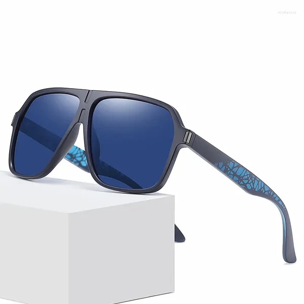 Солнцезащитные очки модные мужские и женские поляризационные оправы женские стильные качественные многоцветные женские солнцезащитные козырьки TR3386