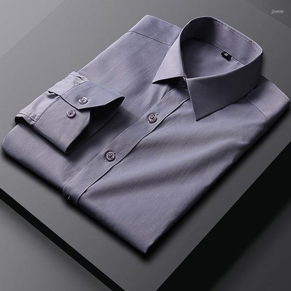 Herrenhemden Vintage für Herrenbekleidung Roupas Camisa Masculina Blusas Ropa Camisas De Hombre Chemise Homme Langarm-Sommerblusen