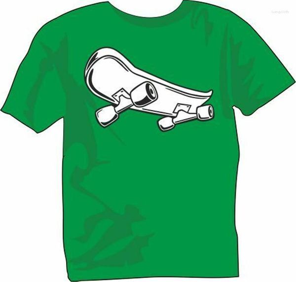 Erkek Tişörtleri T-Shirt Girocollo Manica Corta Bambino Unisex B0022 Çocuk Skate Teenage Top Tee Fil