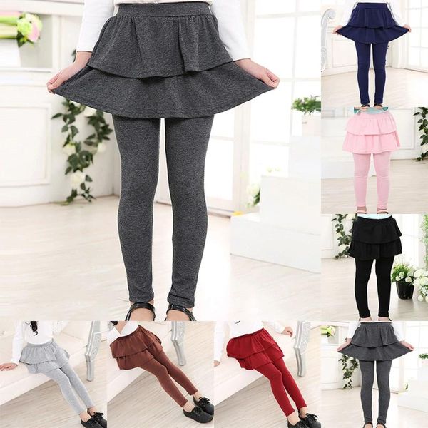 Abiti da ragazza per bambina, caldi e carini, culottes per torta, leggings con gonna tutù a volant, pantaloni, vestito natalizio per bambino, taglia 5