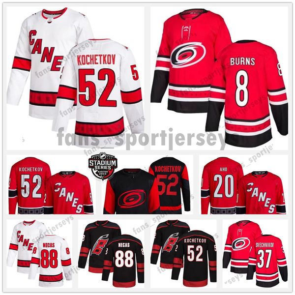 Carolina Andrei Svecnikov Hurricanes 2023 Stadium Series Jersey Brent Burns Jalen Catfield Sebastian Ao Set Jarvis Jaccob Slavin Martin Necas Homens Mulheres