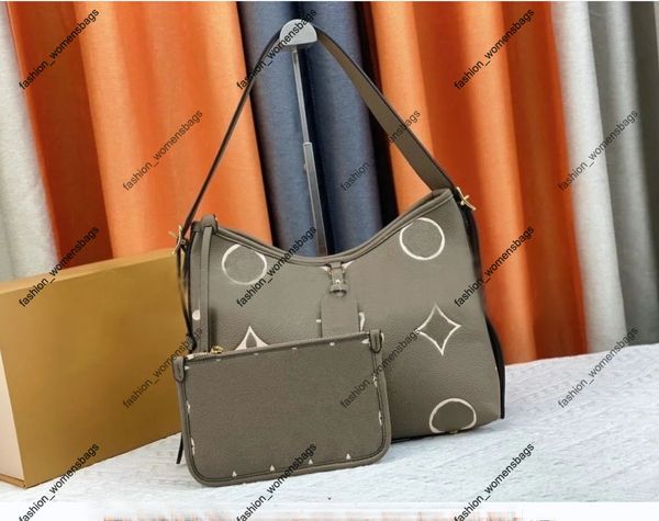 2023 3a дизайнерская сумка женская модная сумка Carryall MM PM Handle Сумки большой емкости M46197 Сумка на молнии через плечо 2 комплекта Женские дизайнерские сумки на плечо и подмышки