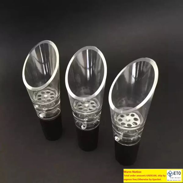 Aeratore per vino rosso bianco Versare beccuccio Tappo per bottiglia Decanter Versatore Aerazione Vino Bottiglia Versatore Mare