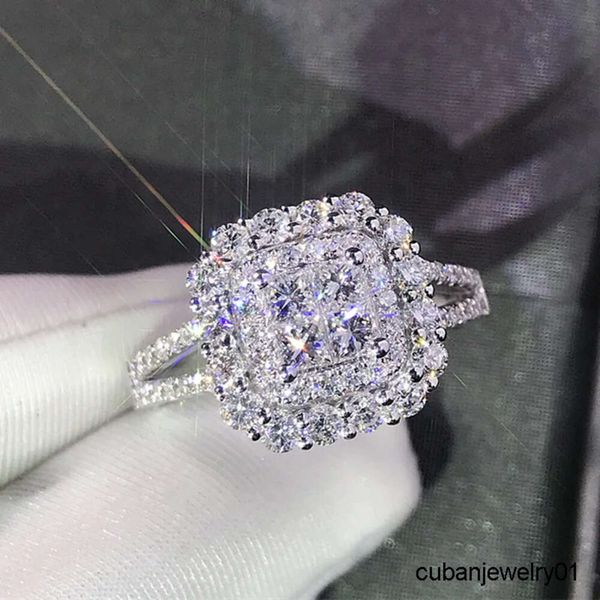 CAOSHI klassische Verlobungsring Design AAA Weiß Kubikzircon Weibliche Frauen Hochzeit Band CZ ringe schmuck