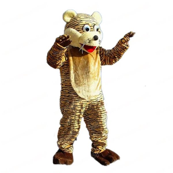 Hochwertiges Brown-Panther-Maskottchen-Kostüm, Karneval, Unisex-Outfit, Erwachsenengröße, Weihnachten, Geburtstag, Party, Outdoor-Verkleidung, Werbe-Requisiten