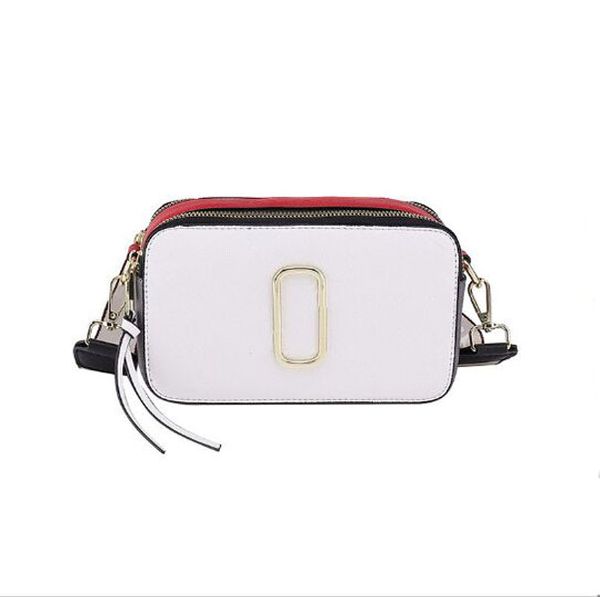 Wallets famosos Totes Marc Jocobs Câmera de instantâneos Small Crossbody Purse Women Bags de ombro Mensageiro Cross Body 20-7-12cm