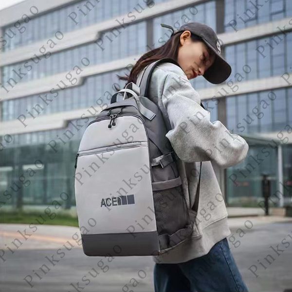 Rosa Sugao Damen-Rucksack, Tragetaschen, Designer-Geldbörse, Schulbuchtasche, hochwertiges Nylon, Handtaschen mit großem Fassungsvermögen, Einkaufstasche, 4 Farben, Changchen-231106-35