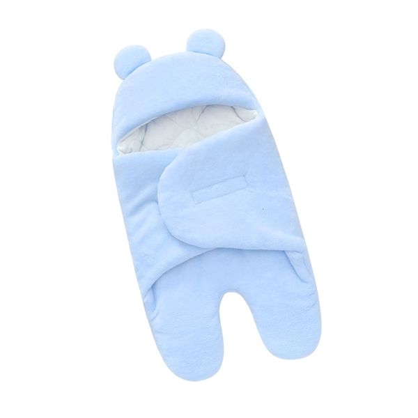 Schlafsäcke Weiche Neugeborenen-Verpackungsdecke Babyschlafsackhülle geeignet für geborene Schlafsäcke Baumwolle dicke Kokons geeignet für Säuglinge im Alter von 0-9 Monaten 230407