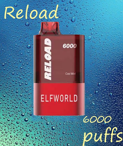 Vape Reload Einweg-Pod Puffbar Supbar 12K Pro Max 0 % 2 % 5 % World Big Smok Bar Vap Posh 6000 9000 10000 12000 15000 Pod vorgefülltes E-Liquid sorgt für Freude Leerer Rauchdampf