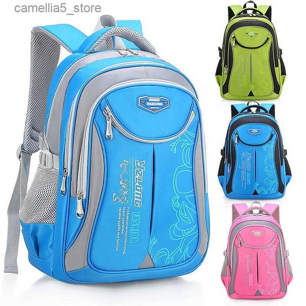 Zaini Nuovo Zaino Zainetto Borse da scuola per bambini per adolescenti Ragazzi Ragazze Cartella impermeabile di grande capacità Libro per bambini mochila escolar Q231108