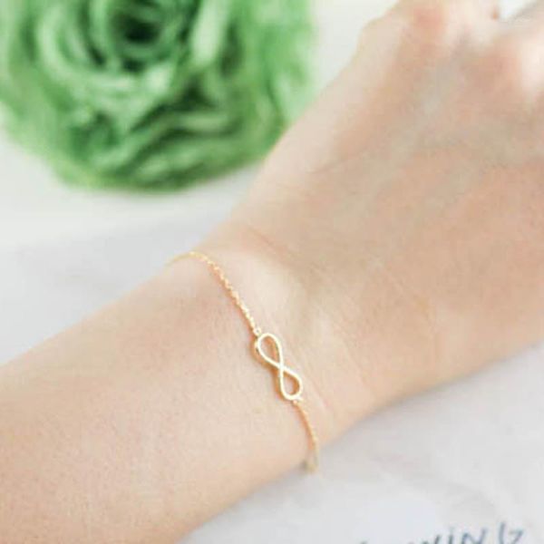 Braccialetti a maglie Moda stile coreano Presente Bracciale Gioielli S In Per ragazze Donne Gum Slave Pulseira Feminina