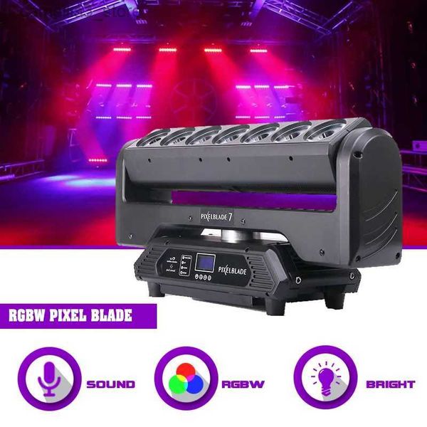 Moving Head Lichter SUNART 7*30W LED Pixel Balde Super Strahl Spinne Waschen Spot/Bühne Effekt Licht für DJ Disco DMX RGBW Voll Farbe Moving Head Q231107