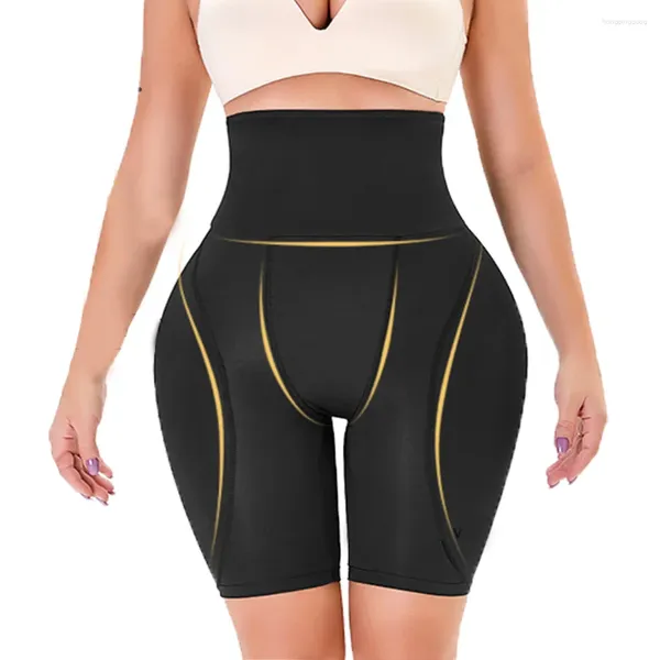 Kadın şekillendiricileri kalça arttırıcı shapewear yüksek bel bupad iç çamaşırı çıkarılabilir pedler gövde şekillendirici kadınlar için yastıklı külot