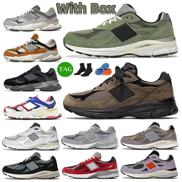 Designer 990 V3 Jjjjound 9060 Laufschuhe 990v3 Joe Freshgoods Stimmen Penny Cookie Pink Brown Olive Miusa Teddy Santis Meersalz Frauen Frauen Outdoor -Turnschuhe im Freien