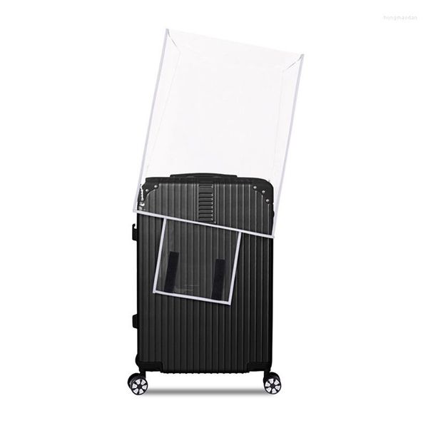 Borse portaoggetti Copertura protettiva per bagagli completamente trasparente Addensare la valigia in PVC