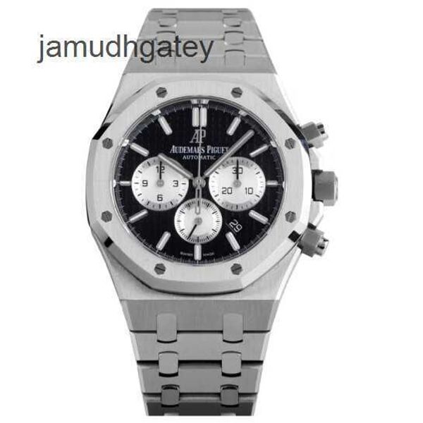 Ap Swiss Relógios de pulso de luxo Relógio masculino Royal AP Oak Offshore 26331st.oo.1220st.02 Relógio mecânico automático de placa preta 41 mm Conjunto completo 18 anos YINH