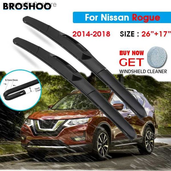 Tergicristalli per auto Spazzole tergicristallo per Nissan Rogue 26 