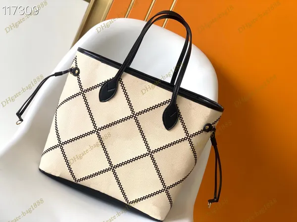 9ABorsa da donna di alta qualità Borsa di design di lusso Moda stampata in rilievo ricamo madre bambino borsa Borsa da spiaggia per lo shopping di grande capacità