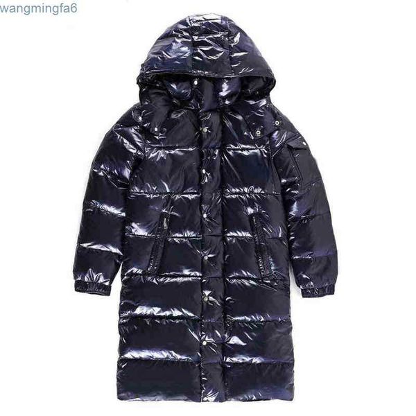 Tdck Herren Daunenpuffer Herren Daunenjacke Mittellange Hannoveraner französische Marke Europäische High-End-Street-Hip-Hop-Paarjacken Parkas