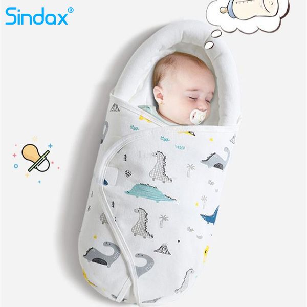 Sacchi nanna Sacco nanna super morbida e calda coperta in puro cotone borsa per la cura del bambino bambino 0-6 mesi 230407